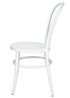 Chivari Cool White Resin Bentwood Festive Chair CBFRW-ZG-T
