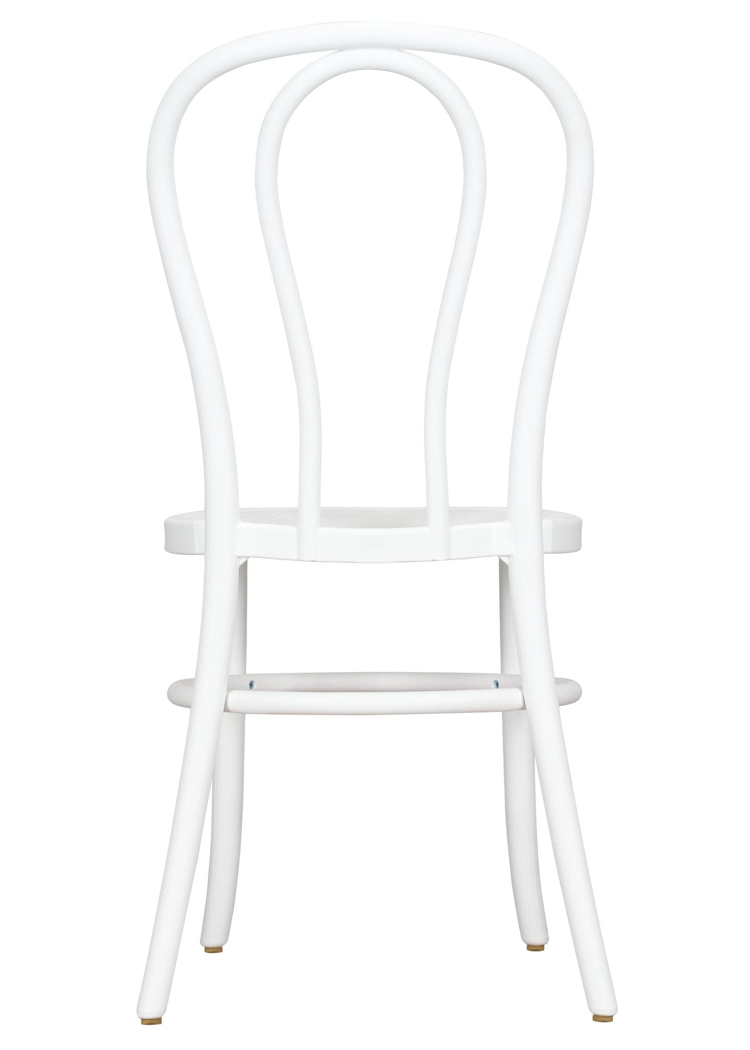 Chivari Cool White Resin Bentwood Festive Chair CBFRW-ZG-T