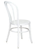 Chivari Cool White Resin Bentwood Festive Chair CBFRW-ZG-T