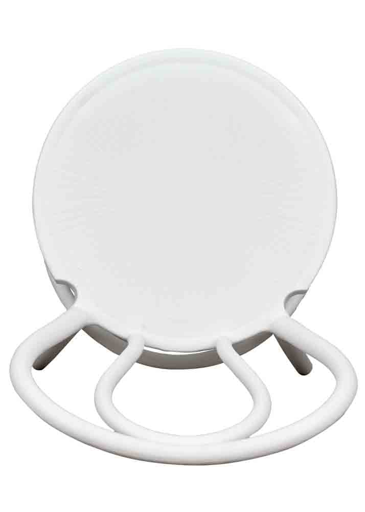 Chivari Cool White Resin Bentwood Festive Chair CBFRW-ZG-T