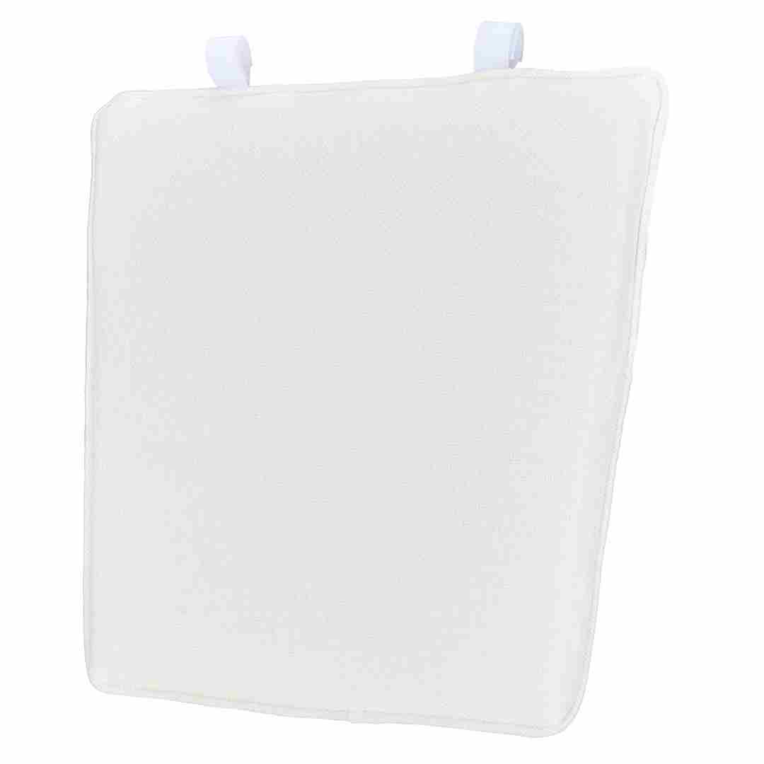 Chivari White Chiavari Chair Comfort Upgrade Kit with SlipNot™ Technology CUSHCBK-PNB-WHI-A