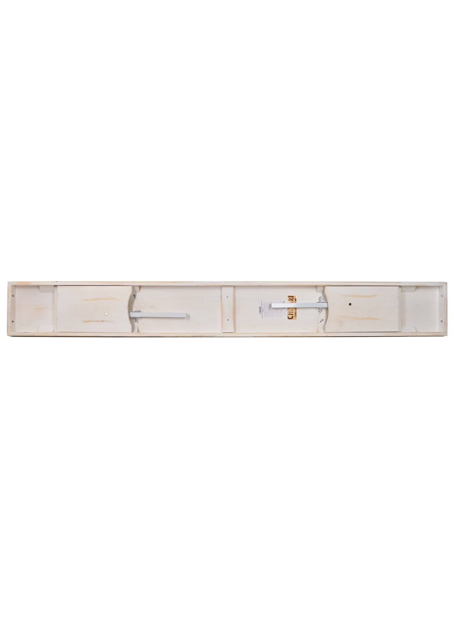 Chivari White Distressed 8 Foot (96″ x 12″) Rectangle Farmhouse Table Bench TFARM-BENCH-9612-WHITEDIST-AX-T