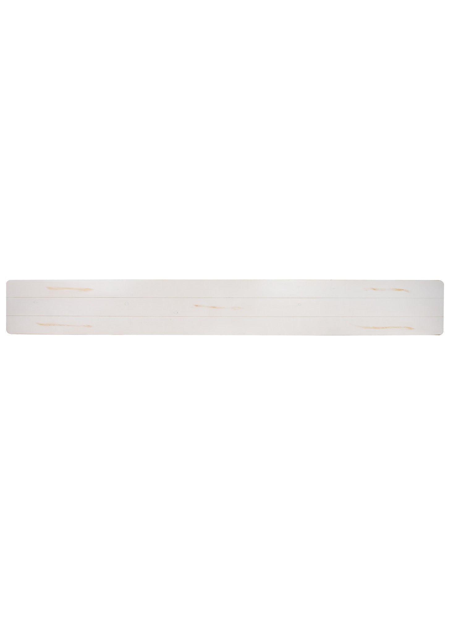 Chivari White Distressed 8 Foot (96″ x 12″) Rectangle Farmhouse Table Bench TFARM-BENCH-9612-WHITEDIST-AX-T