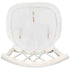 Chivari White Distressed ToughWood™ Willow Chair CWWWD-AX-T