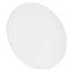 Chivari Cool White Round Vinyl Panel Back Cushion CUSH-PANVIN-RDWHT-ZG-T