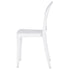 Chivari White Resin Kids Victoria Ghost Chair CGVRW-KID-ZG-T