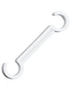 Chivari 80 Pack White Large Poly Folding Clip to connect Poly Chairs PARTS-FOLD-POLY-CLIP-WH80L