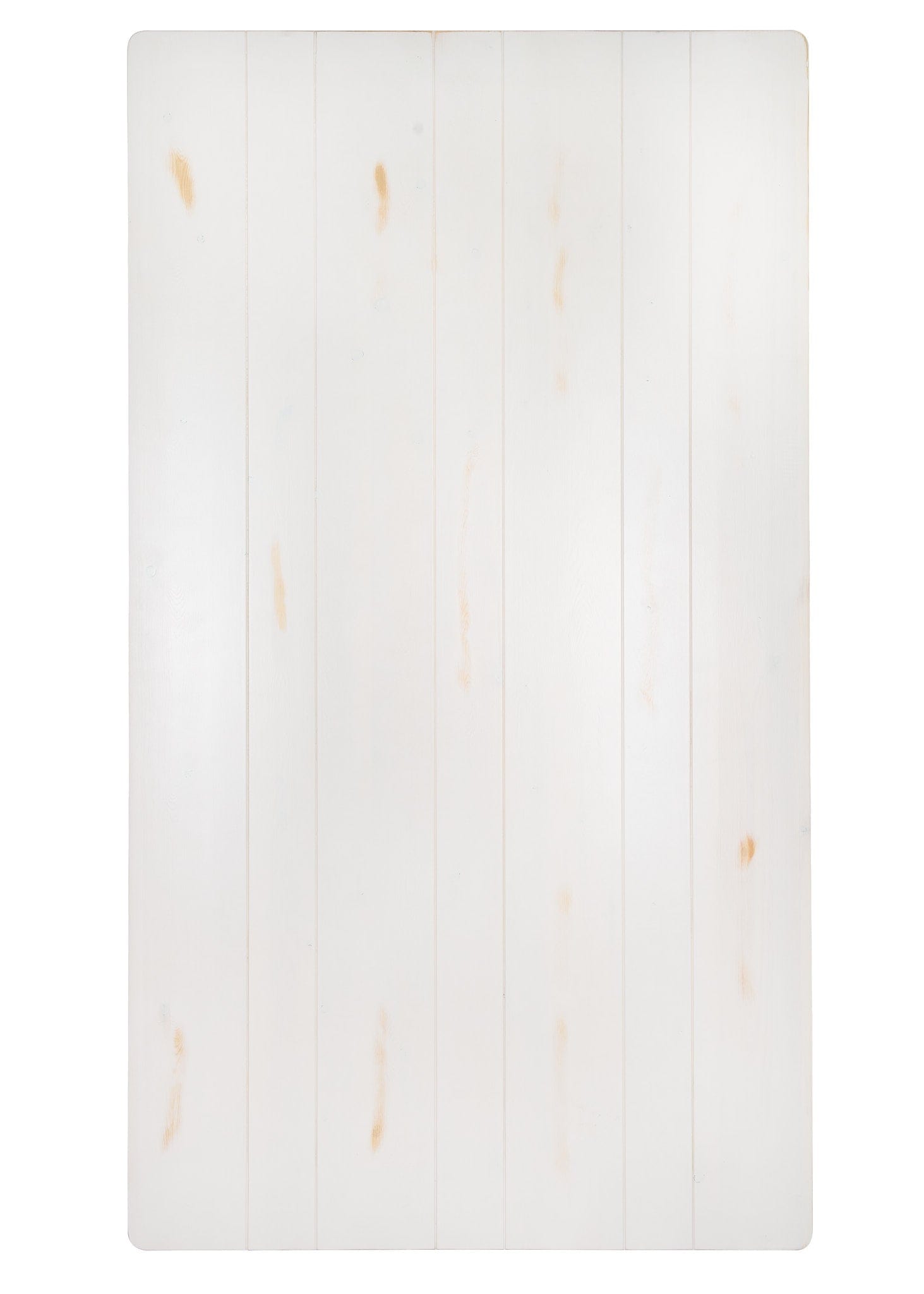 Chivari 72″ x 40″ (6 Foot ) White Distressed Rectangle Straight Leg Wood Farm Table TFARMRT7240-WHITEDIS-S-LEG-AX-T