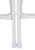 Chivari 80 Pack White Small Poly Folding Clip to connect Poly Chairs PARTS-FOLD-POLY-CLIP-WH80S