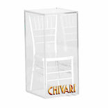 White Unpainted Mini Chiavari Chair 1:6 Scale Model