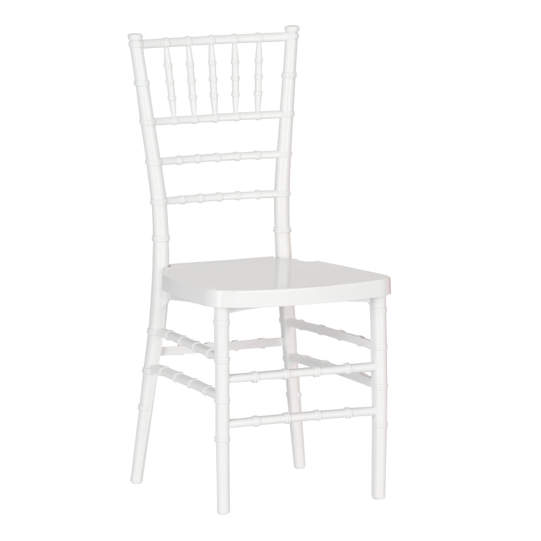 Chivari White Unpainted Mini Chiavari Chair 1:6 Scale Model CCRW-TY-AX
