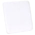 Chivari White 1.75" Vinyl Panel Cushion with SlipNot™ Technology for Clear Folding Chair CUSHPANVIN-FLD-WHT-AX