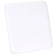 Chivari White 1.75" Vinyl Panel Cushion with SlipNot™ Technology for Clear Folding Chair CUSHPANVIN-FLD-WHT-AX