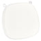 Chivari White 2.0" Thick Willow Wood Velcro Strap Cushion CUSHWWSTRAPWHI-T