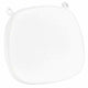 Chivari White 2.0" Thick Willow Wood Velcro Strap Cushion CUSHWWSTRAPWHI-T