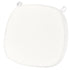 Chivari White 2.0" Thick Willow Wood Velcro Strap Cushion CUSHWWSTRAPWHI-T