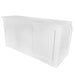 Chivari 7' White Portable Folding Bar with HPL Top and Durable Rubber Edge BAR-FOLD-84KT-WHT-AX-T