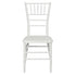 Chivari White Woodgrain™ Resin Steel Skeleton Chiavari Chair CCRWB-STEEL-AX-T