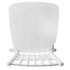 Chivari White Woodgrain™ Resin Steel Skeleton Chiavari Chair CCRWB-STEEL-AX-T