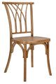 Chivari Chestnut ToughResin™ Willow Chair CWRC-ZG-T