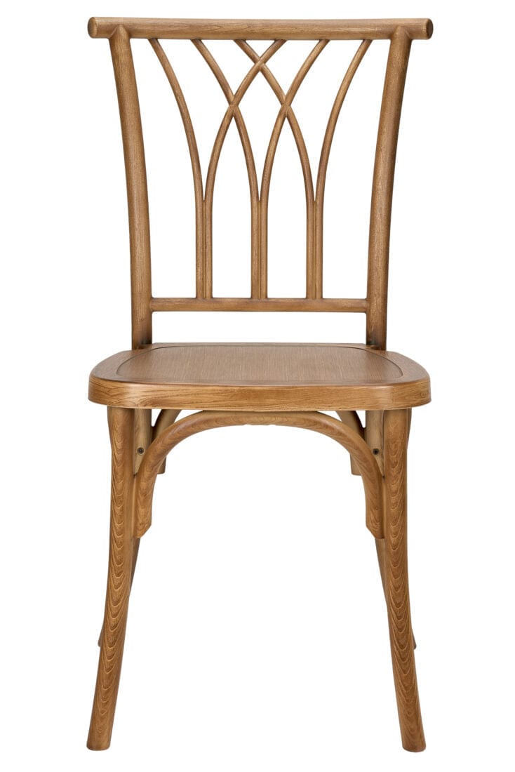 Chivari Chestnut ToughResin™ Willow Chair CWRC-ZG-T