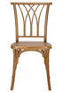 Chivari Chestnut ToughResin™ Willow Chair CWRC-ZG-T