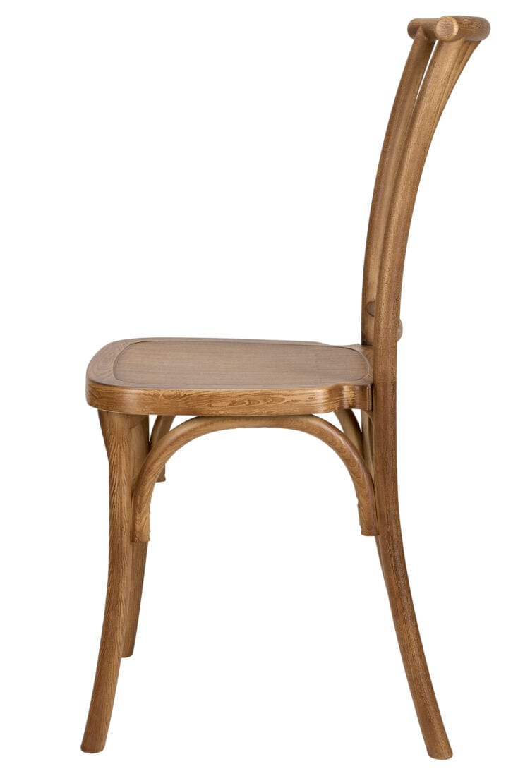 Chivari Chestnut ToughResin™ Willow Chair CWRC-ZG-T