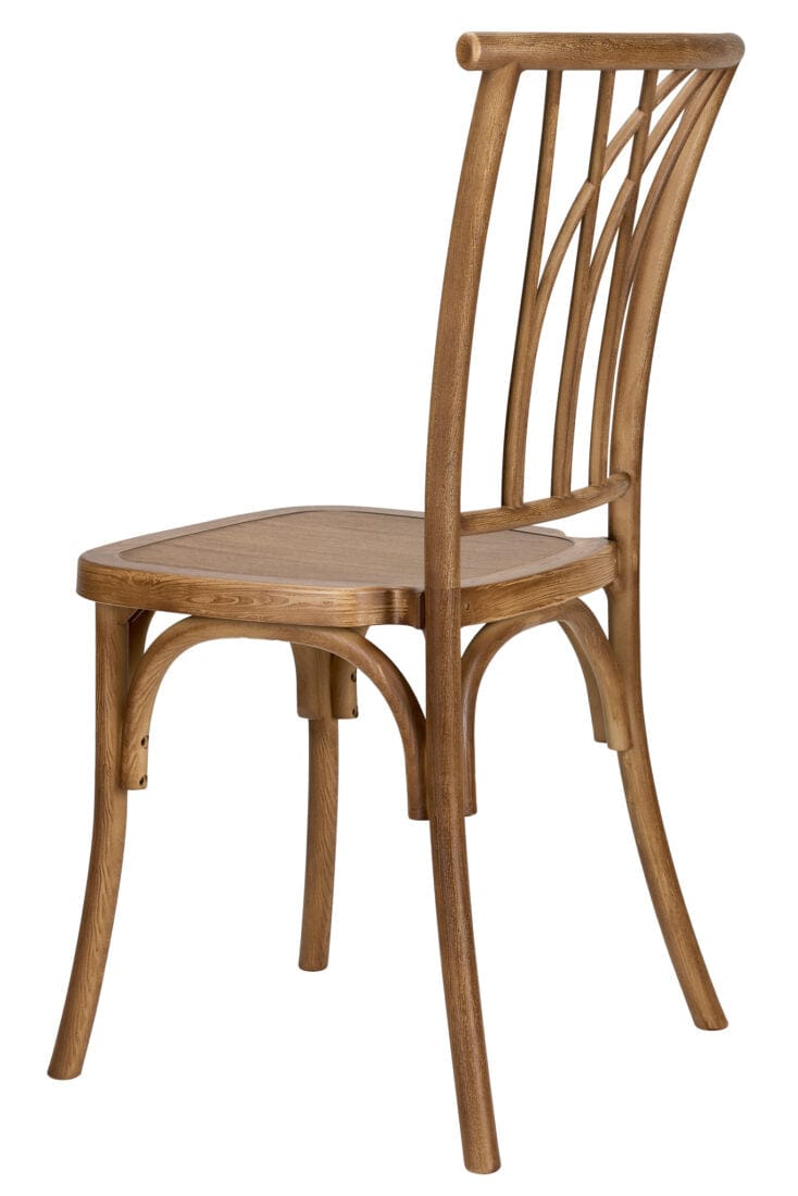 Chivari Chestnut ToughResin™ Willow Chair CWRC-ZG-T