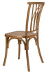 Chivari Chestnut ToughResin™ Willow Chair CWRC-ZG-T