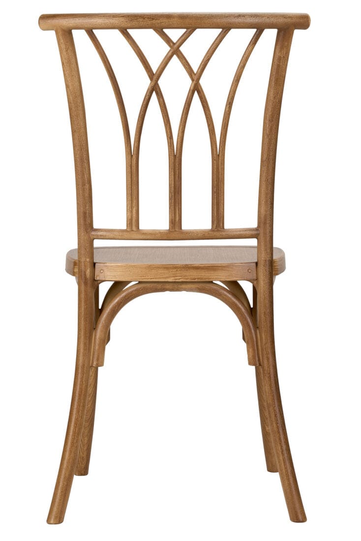 Chivari Chestnut ToughResin™ Willow Chair CWRC-ZG-T