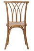 Chivari Chestnut ToughResin™ Willow Chair CWRC-ZG-T