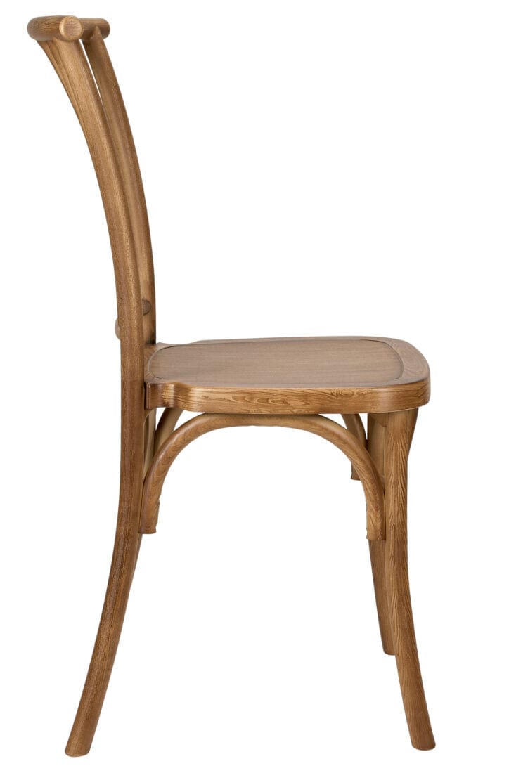 Chivari Chestnut ToughResin™ Willow Chair CWRC-ZG-T