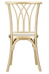 Chivari Gold Champagne ToughResin™ Willow Chair CWRG-ZG-T