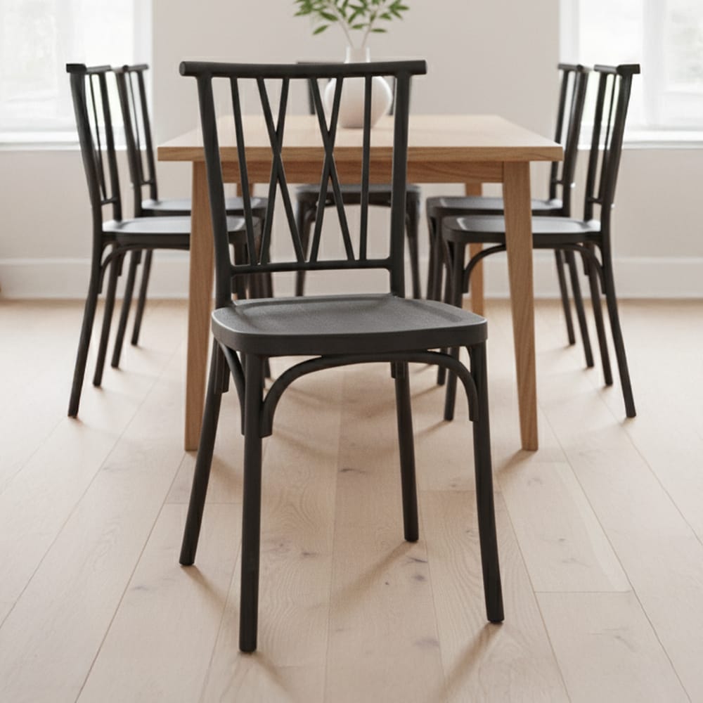 Chivari Black Willow Mono Frame BasicResin™ Chair CWPB-ZG