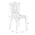 Fruitwood Steel Skeleton™ Willow Chair