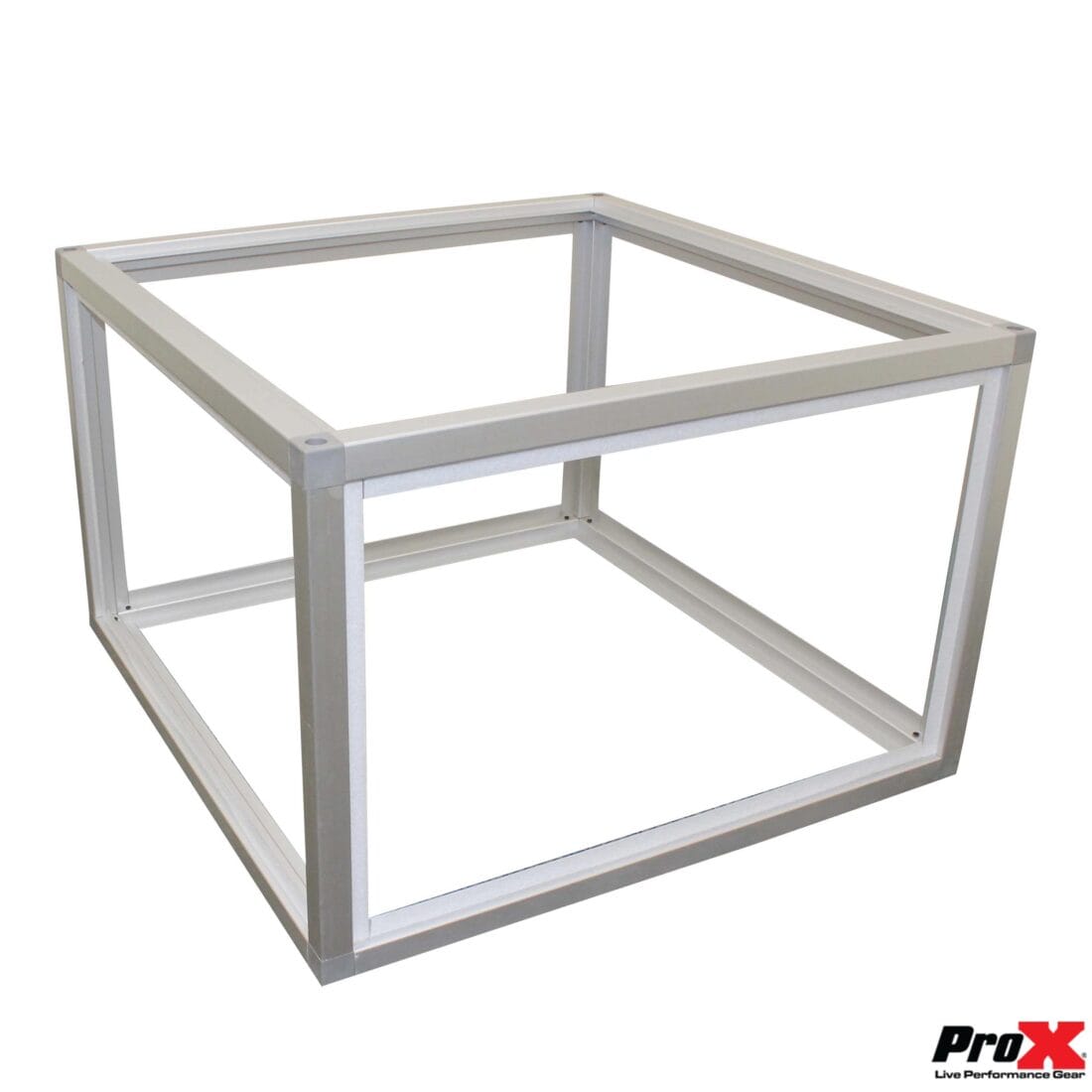 ProX PROX XSA-2X2-16 Lumo Stage Acrylic Stage 2'x'2x16" Platform Cube Light Box Section for Disco Style Dance Floor - Includes (2) Side Panels XSA-2X2-16