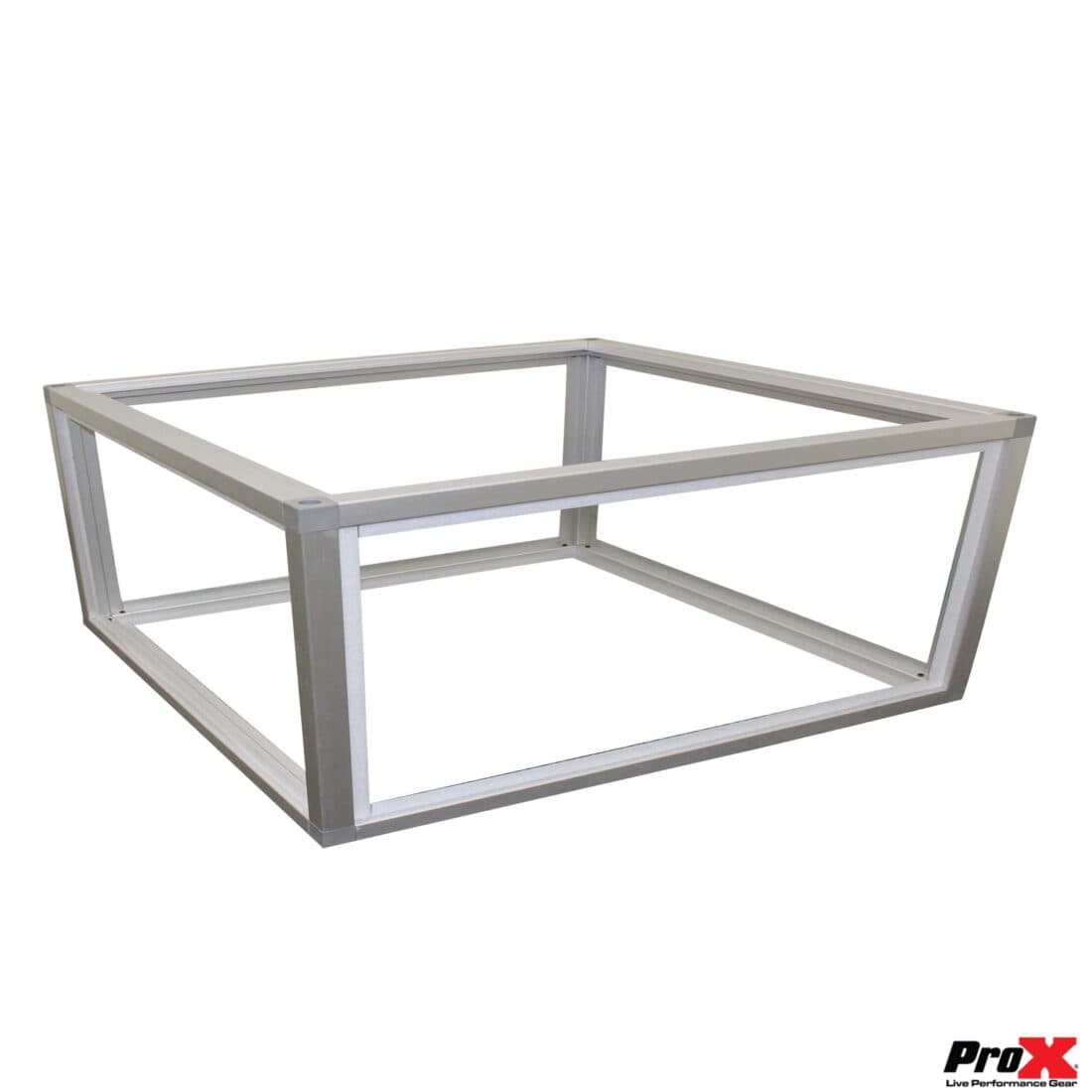 PROX XSA-2X2-8 Lumo Stage Acrylic Stage 2'x2'x8" Platform Cube Light Box Section for Disco Style Dance Floor - Includes (2) Panels