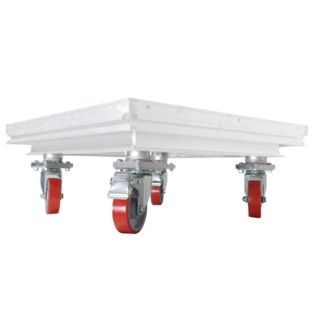 ProX ProX XSQ-10W StageQ Brake Locking Staging 10" Height Stage Legs with 5" Rubber Steel Casters | Set of 4 XSQ-10W