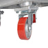 ProX ProX XSQ-10W StageQ Brake Locking Staging 10" Height Stage Legs with 5" Rubber Steel Casters | Set of 4 XSQ-10W