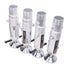 ProX ProX XSQ-1215 MK2 Set of (4) Telescoping Stage Legs with Ball Joint Adjusts from 12 to 15 inches compatible with ProX StageQ Platforms XSQ-12-15