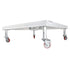 ProX ProX XSQ-16W StageQ Locking Staging 16" Height Stage Legs with 5" Rubber Steel Casters | Set of 4 XSQ-16W