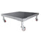ProX ProX XSQ-16W StageQ Locking Staging 16" Height Stage Legs with 5" Rubber Steel Casters | Set of 4 XSQ-16W