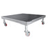ProX ProX XSQ-16W StageQ Locking Staging 16" Height Stage Legs with 5" Rubber Steel Casters | Set of 4 XSQ-16W
