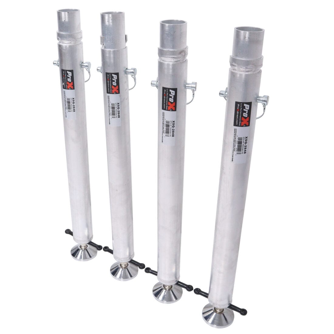 ProX ProX XSQ-2848X4 MK2 Set of Four StageQ Platform Telescoping Legs 28 to 48 inch Height Adjustable Legs Only XSQ-28-48-X4