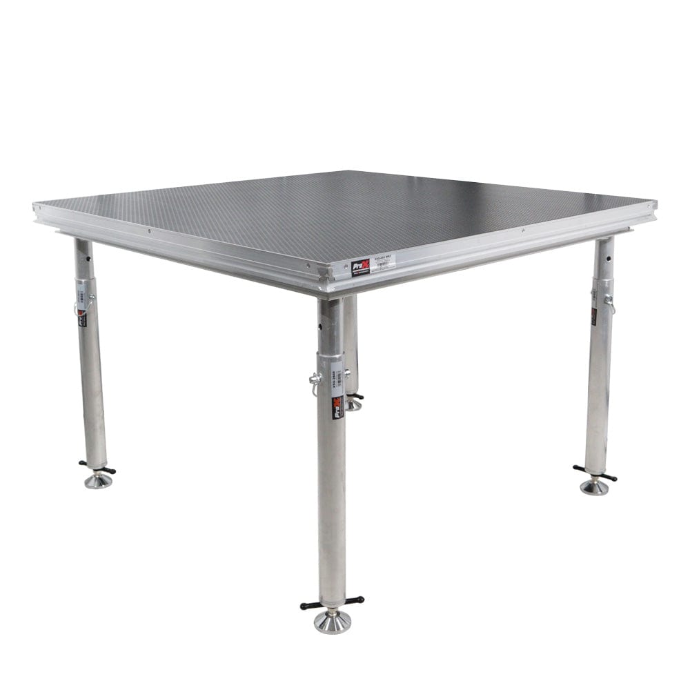 ProX ProX XSQ-2X2MK2 StageQ MK2 2 x 2 Ft. Single Portable Stage Unit Height Adjustable from 28 to 48 in. XSQ-2X2 MK2