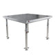 ProX ProX XSQ-2X2MK2 StageQ MK2 2 x 2 Ft. Single Portable Stage Unit Height Adjustable from 28 to 48 in. XSQ-2X2 MK2