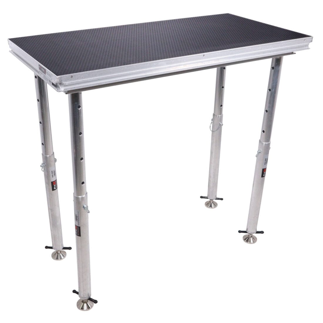 ProX ProX XSQ-2X4 StageQ MK2 2 x 4 Ft. Single Portable Stage Unit Height Adjustable from 28 to 48 in. XSQ-2X4 MK2
