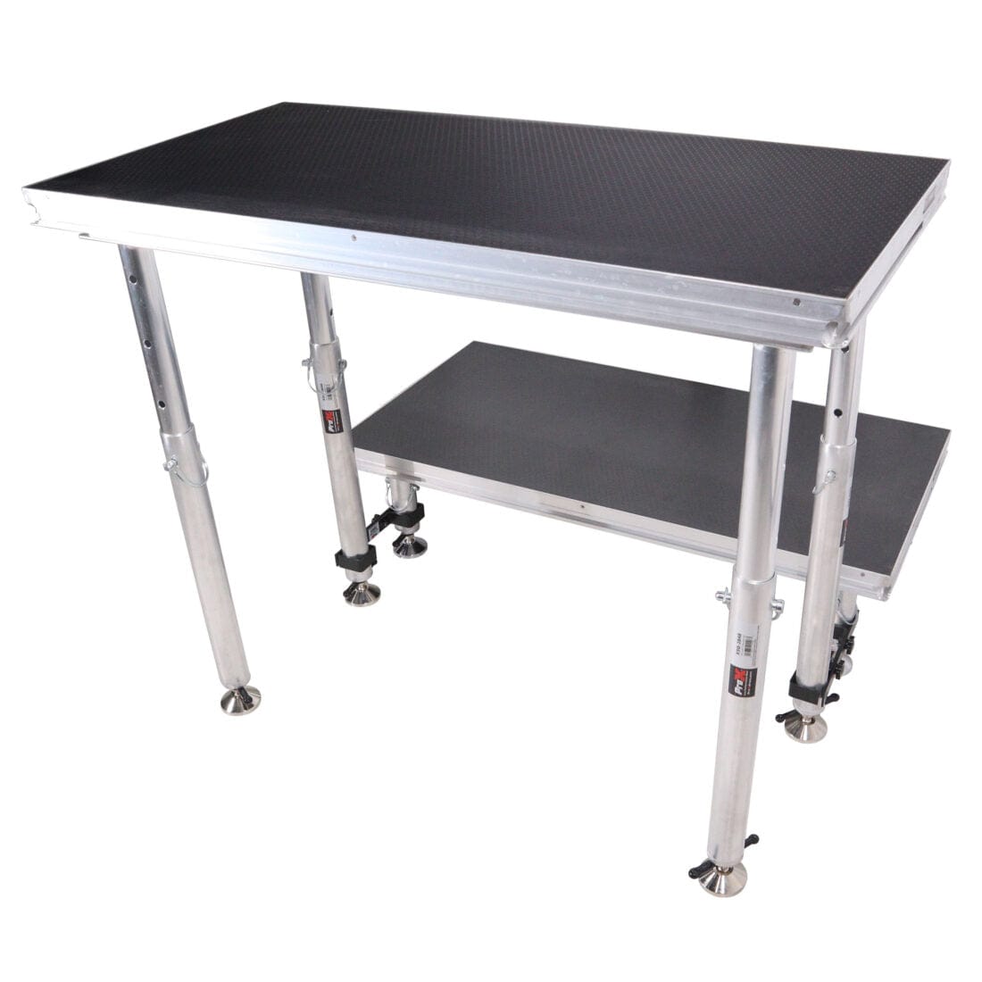 ProX ProX XSQ-2X4 StageQ MK2 2 x 4 Ft. Single Portable Stage Unit Height Adjustable from 28 to 48 in. XSQ-2X4 MK2