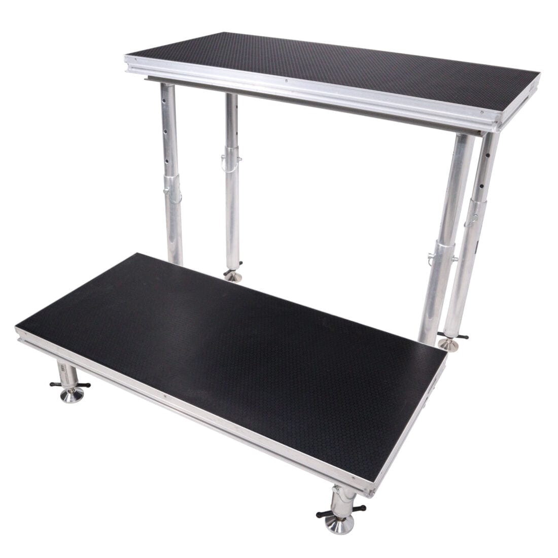 ProX ProX XSQ-2X4 StageQ MK2 2 x 4 Ft. Single Portable Stage Unit Height Adjustable from 28 to 48 in. XSQ-2X4 MK2