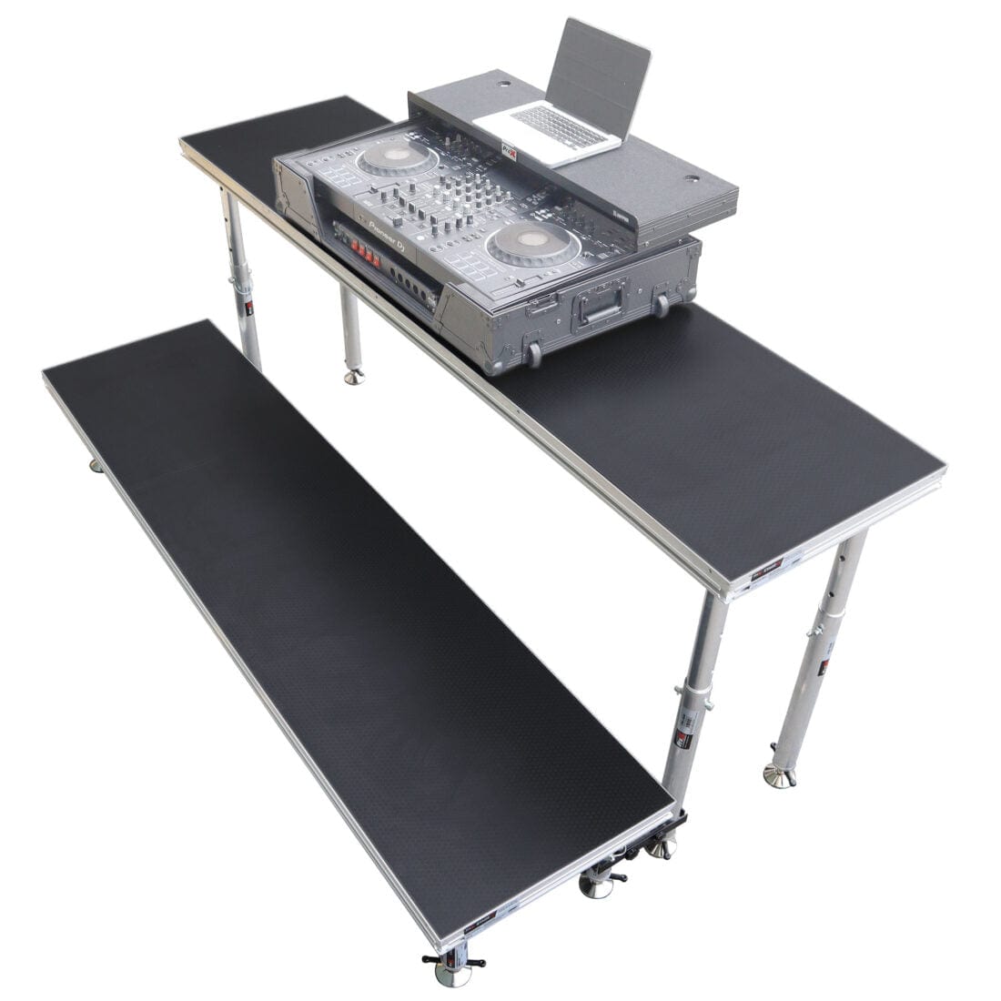 ProX ProX XSQ-2X8 StageQ 2' x 8' Single Stage Unit Height Adjustable from 28 to 48